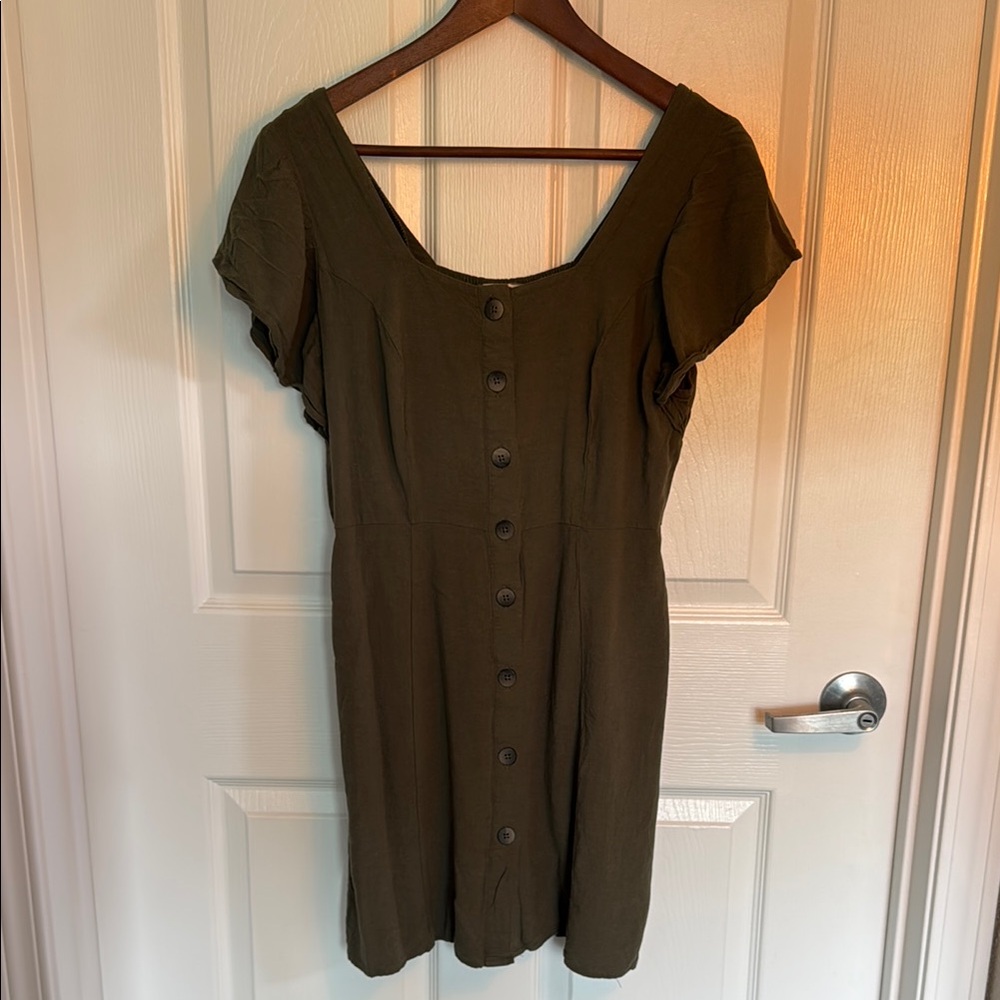 Universal Thread Green Sheath Mini Dress